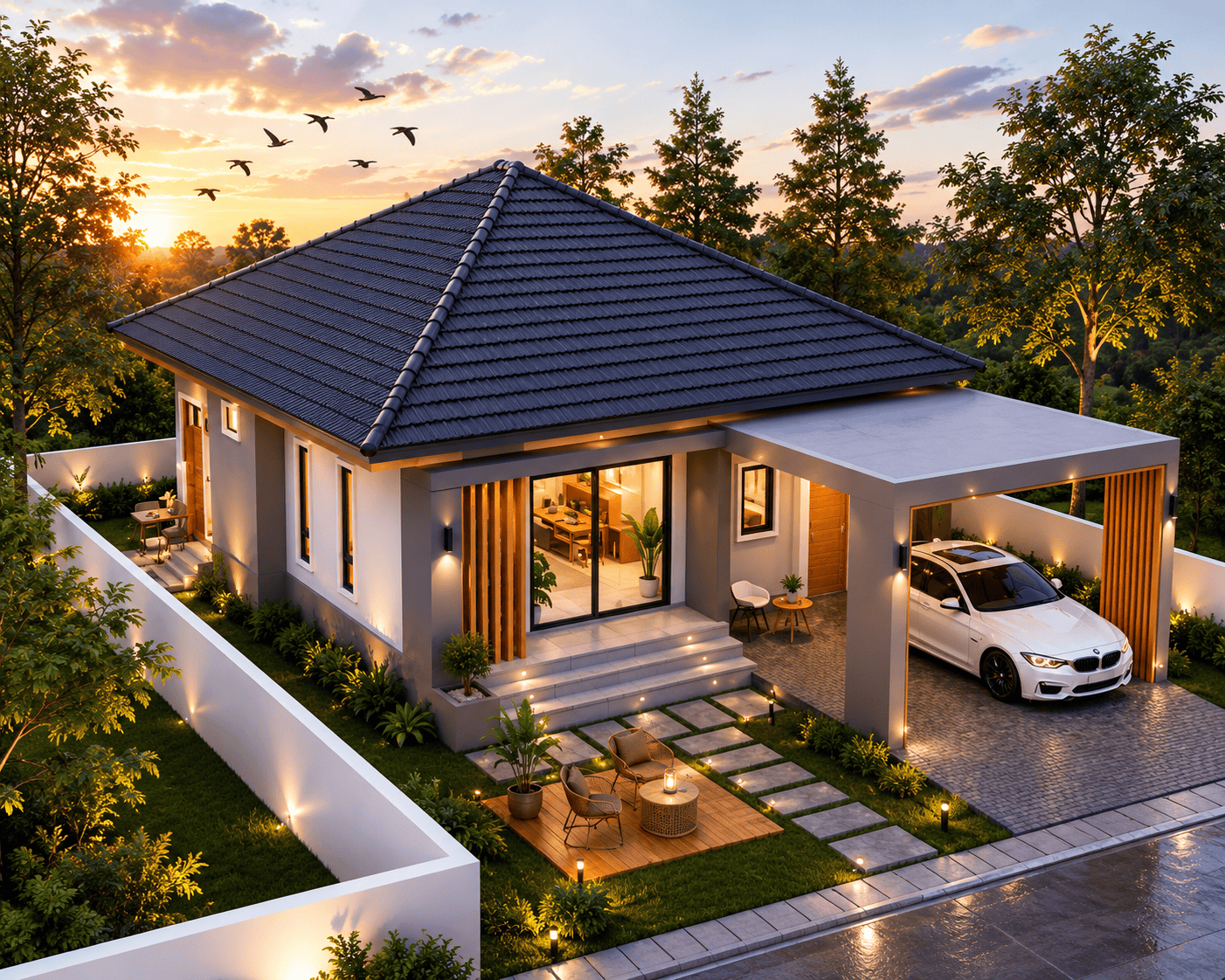 Desain rumah minimalis fungsional