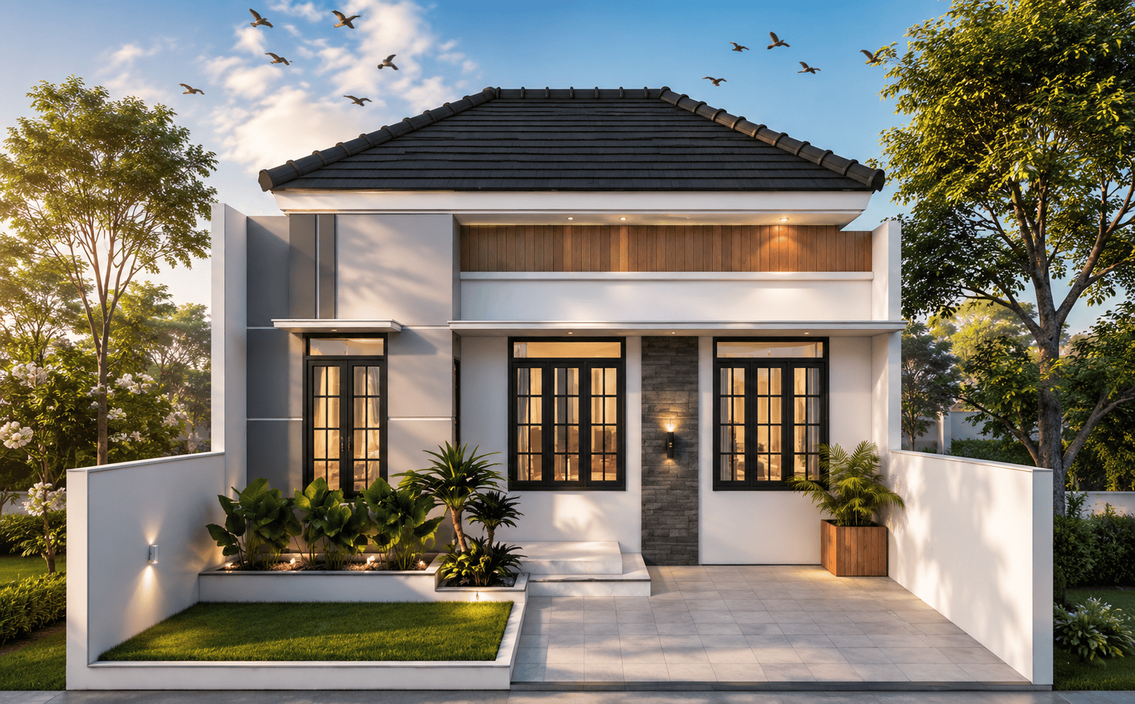 Desain rumah minimalis fungsional