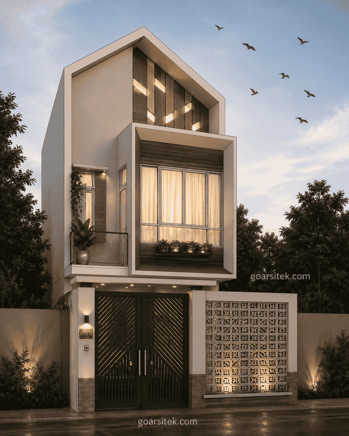 Desain rumah scandinavian estetik