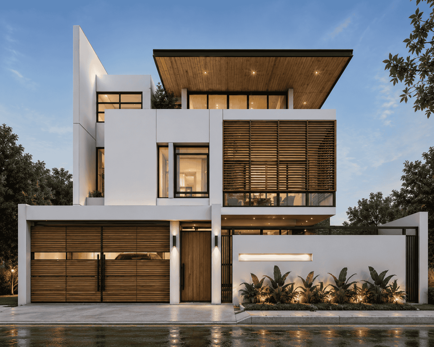 Desain rumah tropis Indonesia alami