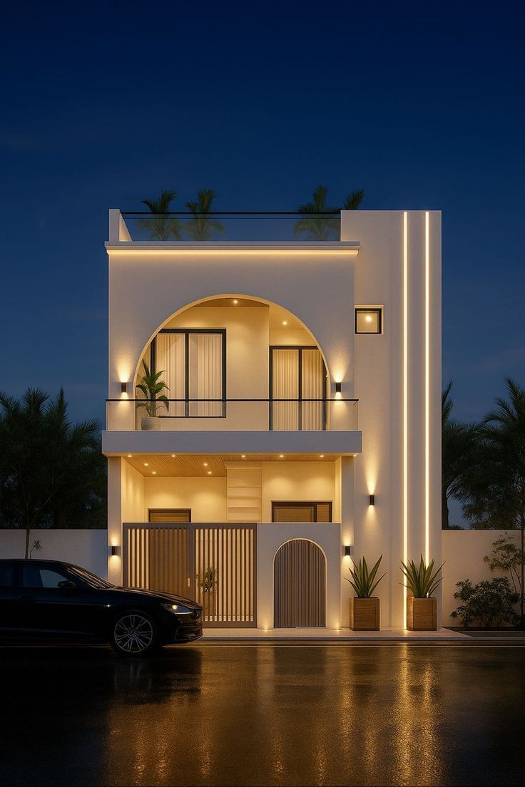 Desain gedung modern