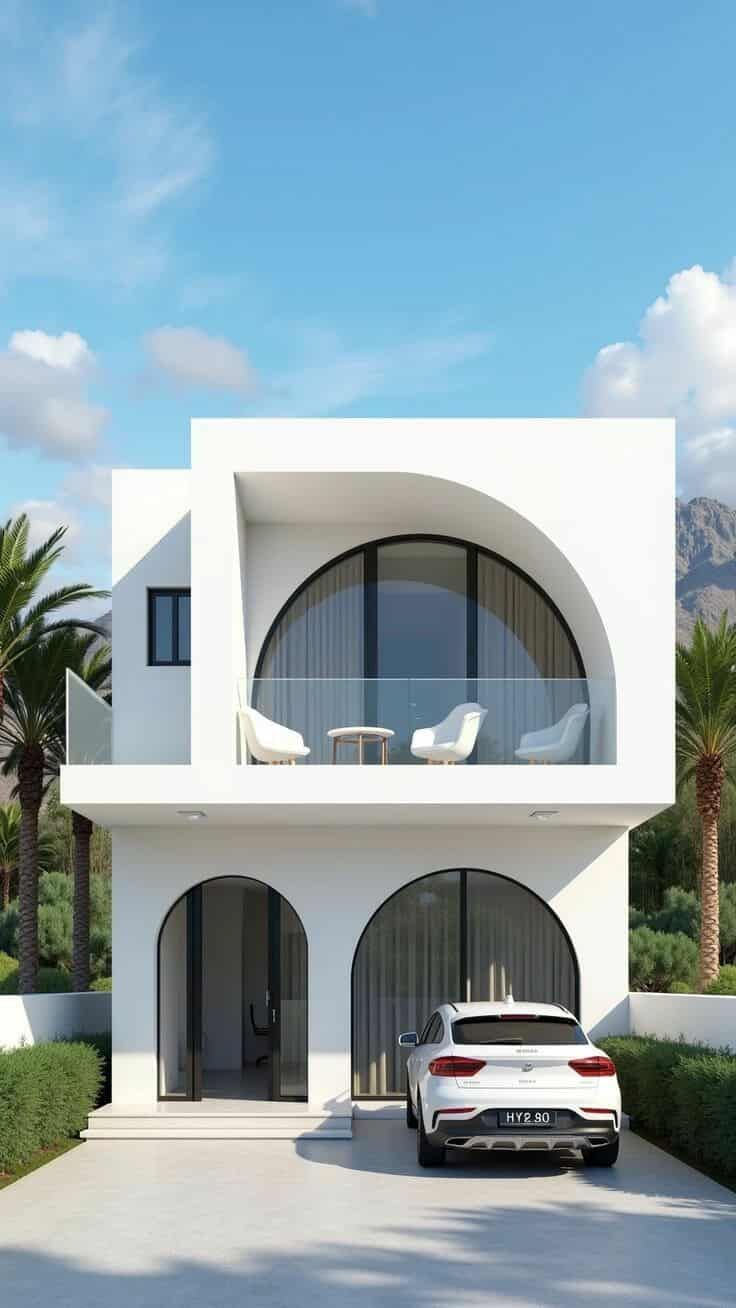 Inspirasi desain villa mewah minimalis