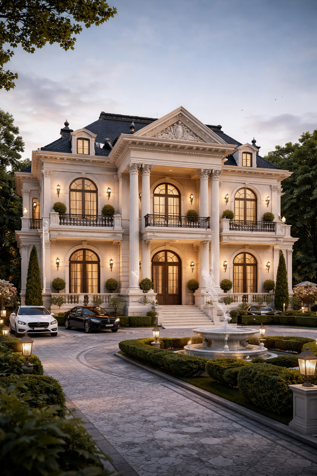 Desain Rumah Klasik Mewah